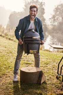 Grill Guru Kamado Original Compact ø33cm Grijs