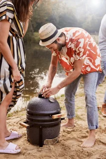 Grill Guru Kamado Original Compact ø33cm Grijs