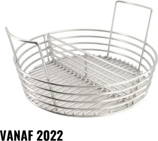 Grill Guru Large Charcoal Basket RVS Kamado 2022