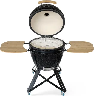 GrillX Kamado BBQ 24 Inch Zwart