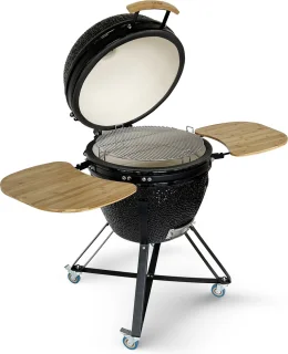 GrillX Kamado BBQ 24 Inch Zwart