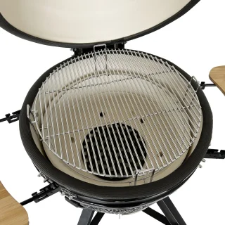 GrillX Kamado BBQ 24 Inch Zwart
