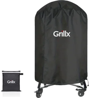 GrillX Kamado BBQ 24 Inch Zwart