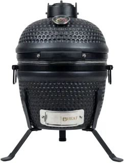 De HEAT Fyregg 13 Kamado Barbecue zwart in één oogopslag