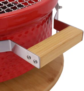 Hibachi Shichirin Tafelgrill Ø30 cm Rood