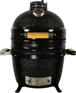 Inferno Compact Kamado Zwart — Klein van formaat, groot in mogelijkheden