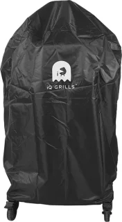 iQ Grills Kamado Large 22 inch Carbon Black