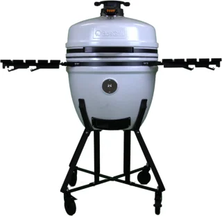 Kamado 21 inch Keramisch Platina Wit