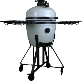 Kamado 21 inch Keramisch Platina Wit