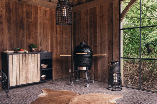 Kamado Grill Large 55 Zwart