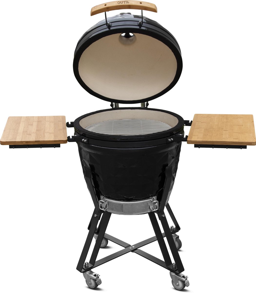 Kamado Grill Large Diamond 56 Zwart