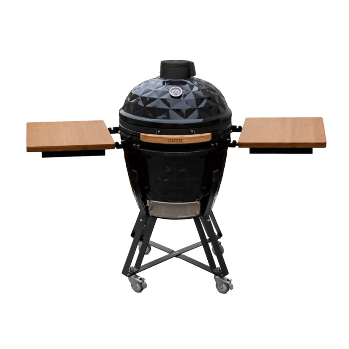 Kamado Grill Large Diamond 56 Zwart