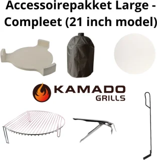 Kamado Grills Accessoirepakket 21 inch Kamado