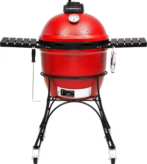 Kamado Joe Classic II houtskoolbarbecue met onderstel en zijtafels
