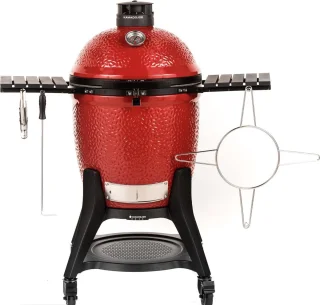 Kamado Joe Classic III Houtskoolbarbecue met Onderstel en Zijtafels