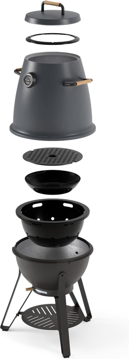Kandu Cooking 41 Coal Grey Vertical Barbecue Ø58xH95 cm