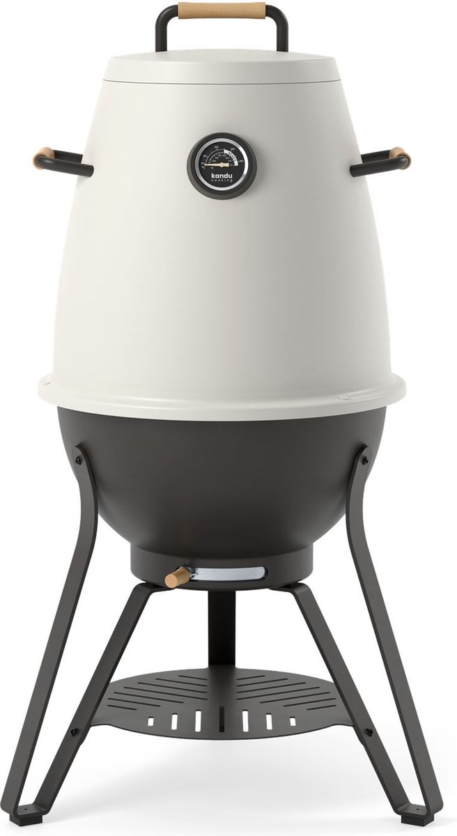 Kandu Cooking 41 Vertical Barbecue Ash White