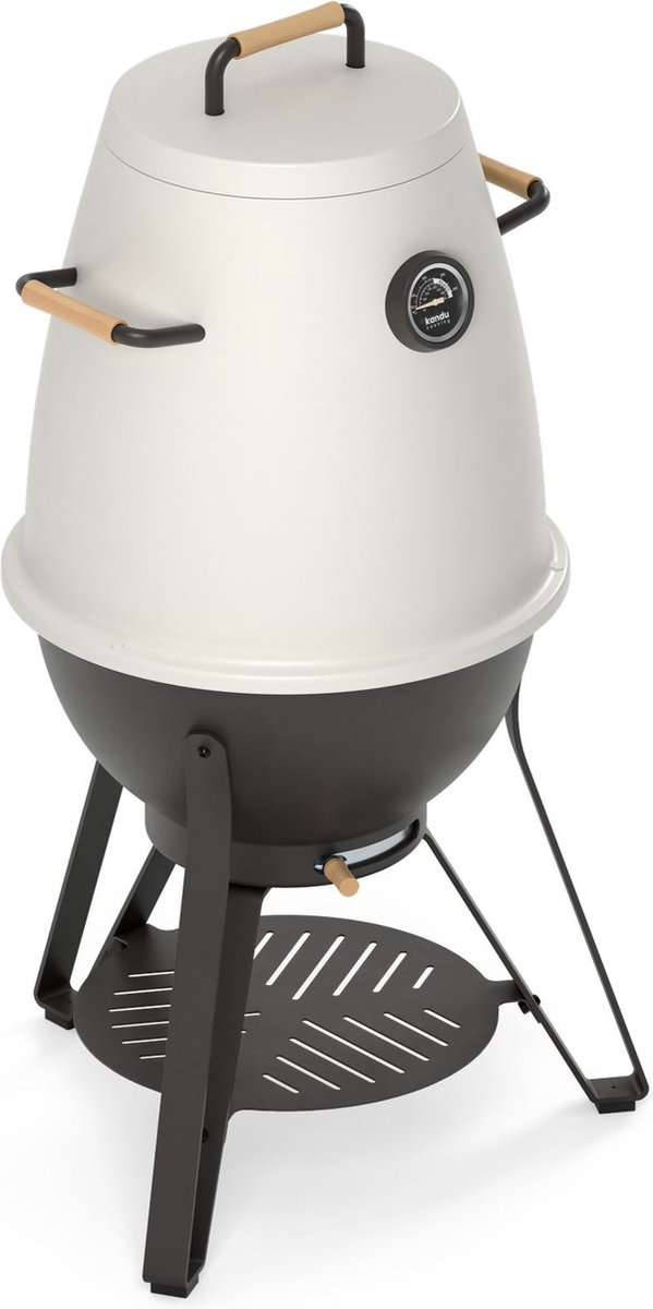 Kandu Cooking 41 Vertical Barbecue Ash White