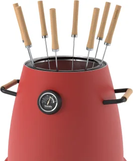 Kandu Cooking 41 Vertical Cooking Barbecue Flame Red