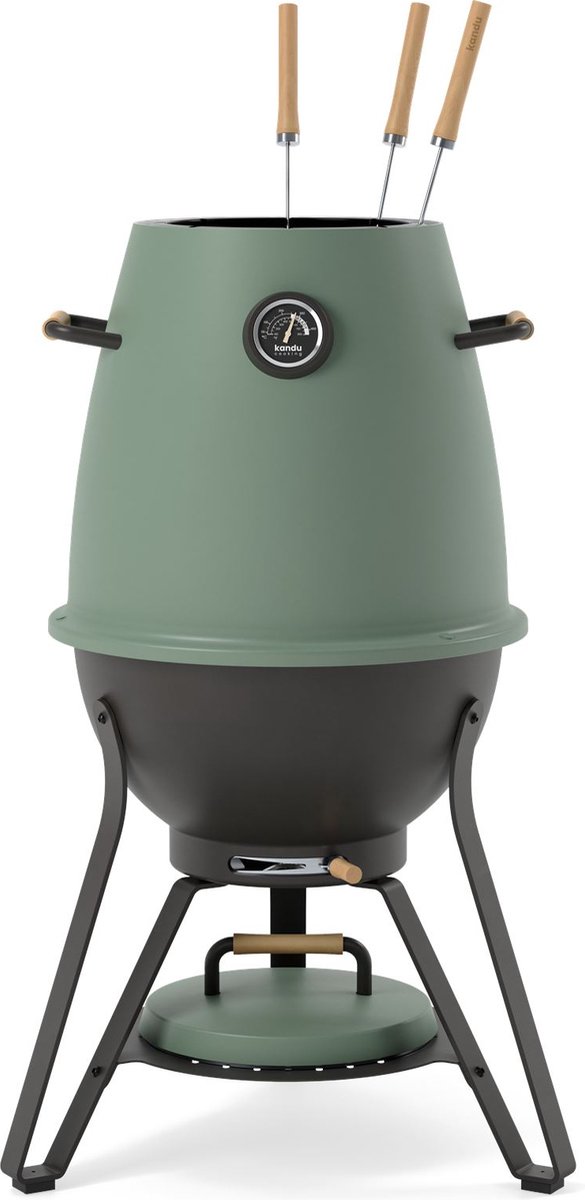 Kandu Cooking 41 Vertical Cooking barbecue Jungle Green