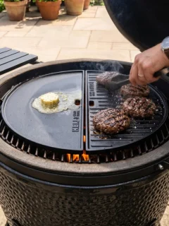 Wat vinden we goed aan de Keij Kamado Halve Maan Grillplaat Large 46,5 cm