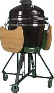 Keramische Kamado 21 inch Zilver