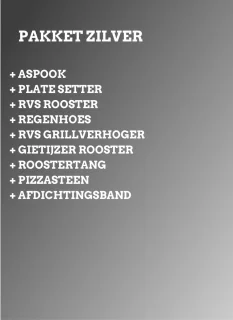 Keramische Kamado 21 inch Zilver