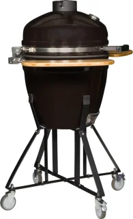 Keramische Kamado 21 inch Zilver