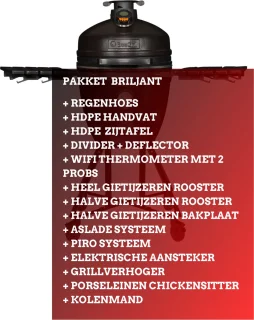 Keramische Kamado Briljant 21 inch