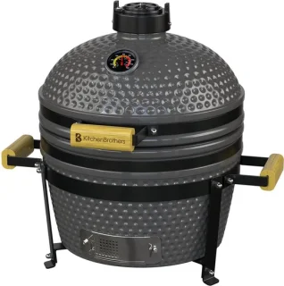 Compacte krachtpatser: KitchenBrothers Kamado 34 cm