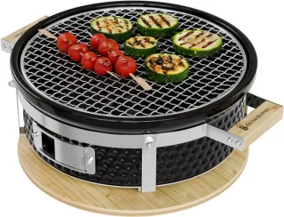 Compacte keramische Hibachi: echte Japanse grillbeleving voor op tafel