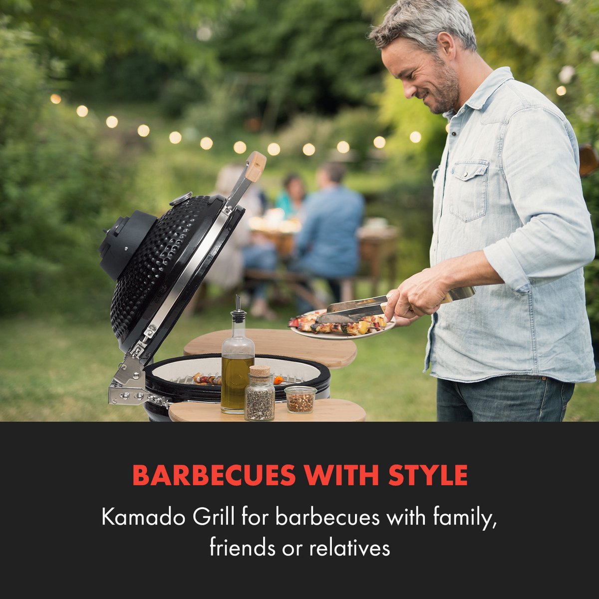 Wat vinden we goed aan de Klarstein Queensize Kamado Grill Keramiek Zwart