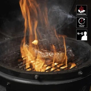Landmann Kamado 16 inch Grijs Tafelmodel