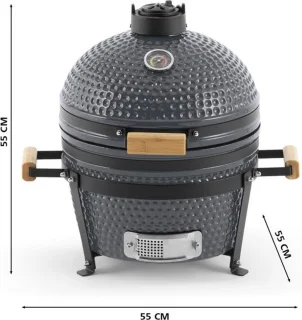 Landmann Kamado 16 inch Grijs Tafelmodel