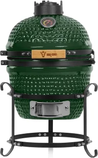 De LeeuwenChoice® Pro Serie Mini Kamado Houtskool BBQ in één oogopslag