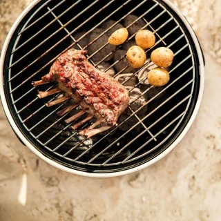 LEO Tafel BBQ Wit