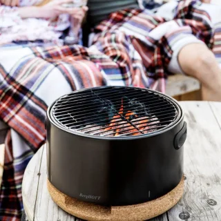 LEO Tafel BBQ Zwart