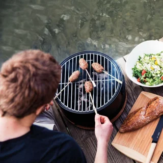 LEO Tafel BBQ Zwart