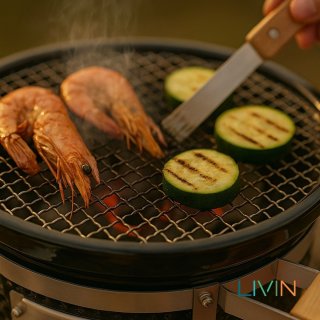 Wat vinden we goed aan de LIVIN' Shichirin Tafelgrill