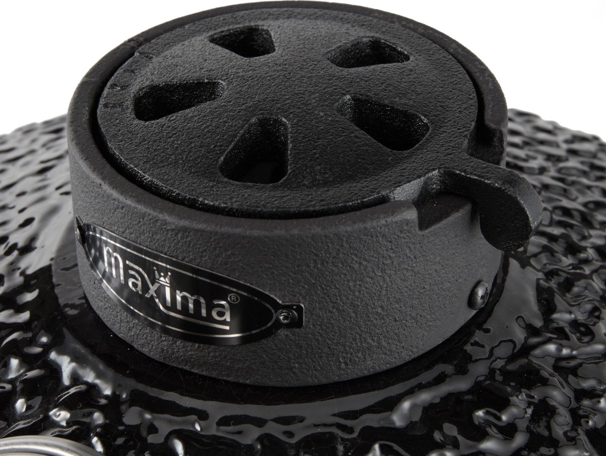 Maxima Premium Kamado BBQ 16 inch Ø 41 cm Zwart