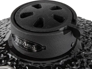 Maxima Premium Kamado BBQ 16 inch Ø 41 cm Zwart