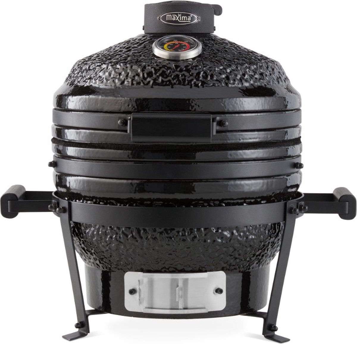 Maxima Premium Kamado BBQ 16 inch Ø 41 cm Zwart