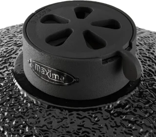 Maxima Premium Kamado BBQ 18 inch Zwart