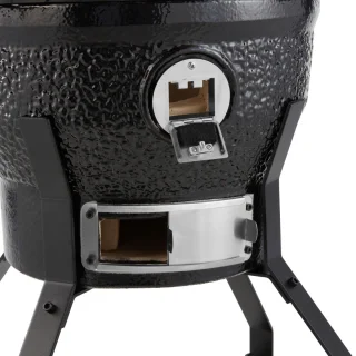 Maxima Premium Kamado BBQ 18 inch Zwart