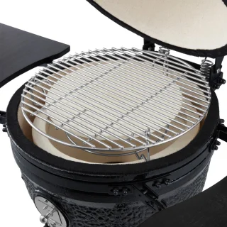Maxima Premium Kamado BBQ 18 inch Zwart