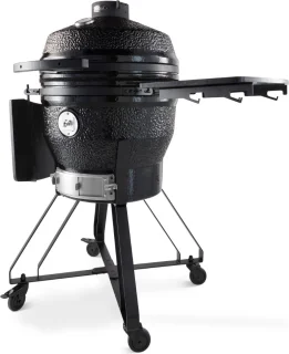 Maxima Premium Kamado BBQ 22 inch Houtskoolbarbecue Zwart 100 cm