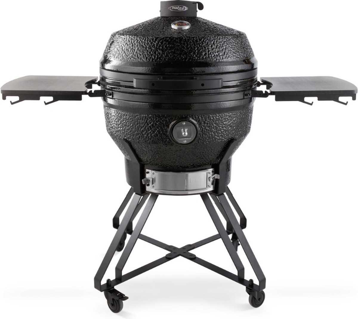 Maxima Premium Kamado BBQ 26 inch Ø66 cm Zwart