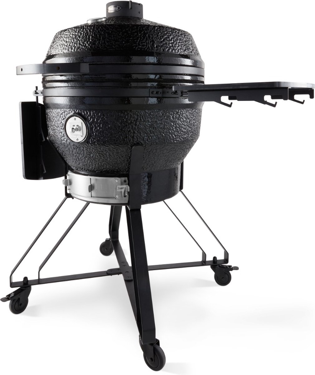 Maxima Premium Kamado BBQ 26 inch Ø66 cm Zwart