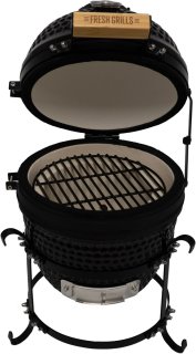 Wat vinden we goed aan de Mini Kamado Keramische Houtskoolbarbecue 33 cm – Zwart