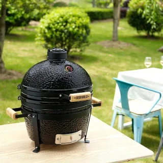 Mini Kamado Keramische Houtskoolbarbecue 40,6 cm